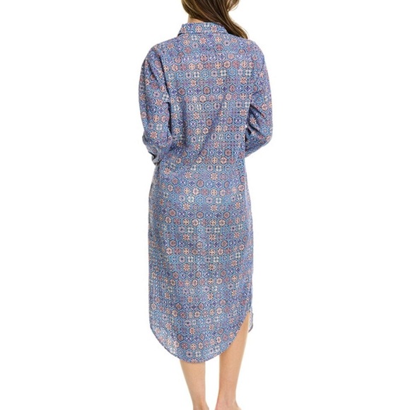 Solid & Striped Oxford Midi Dress Size Medium Cotton Resortwear Swim Cover Up - Picture 2 of 8